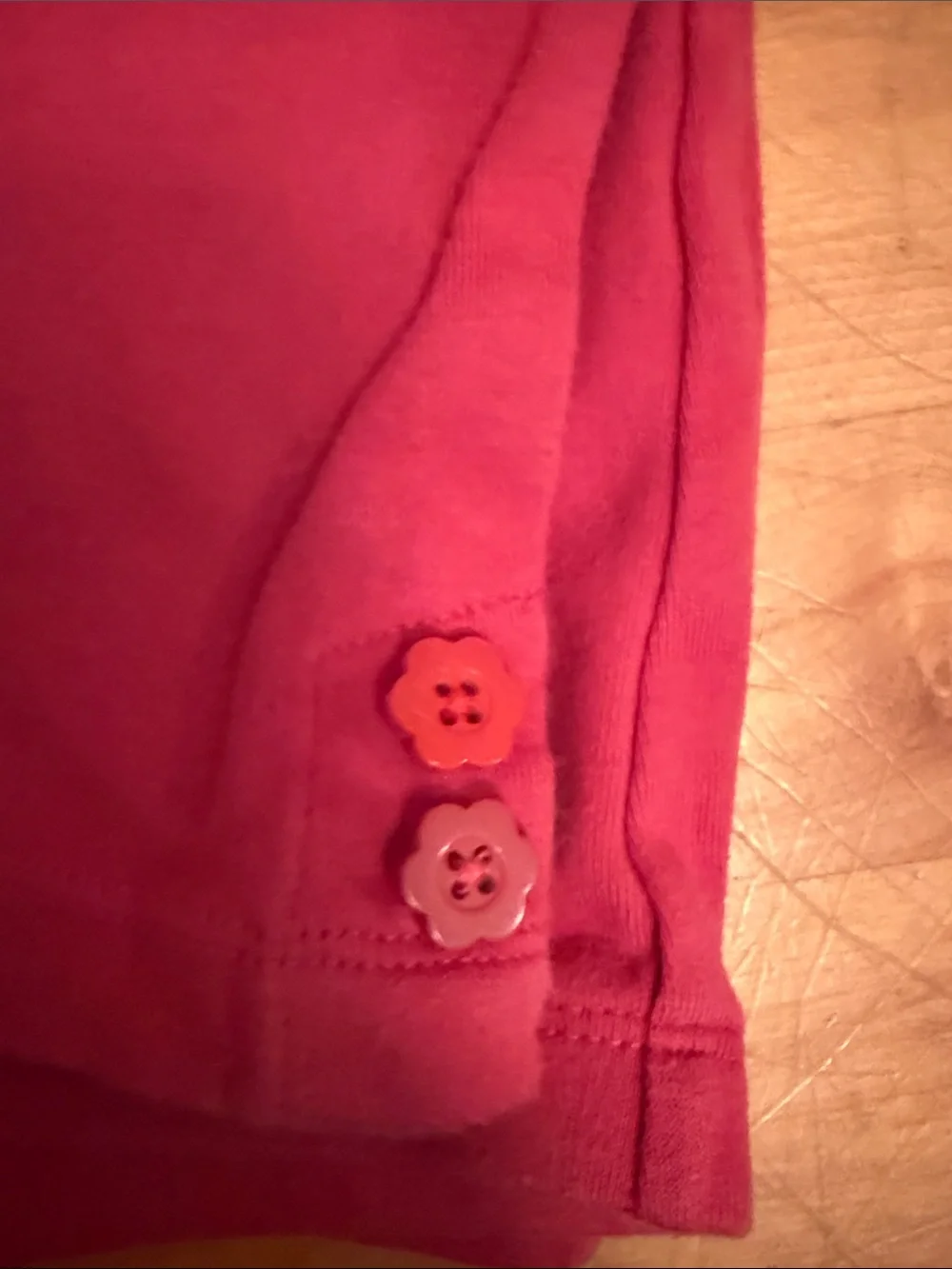 Gymboree Green Long Sleeve Top with Pink Owl Applique